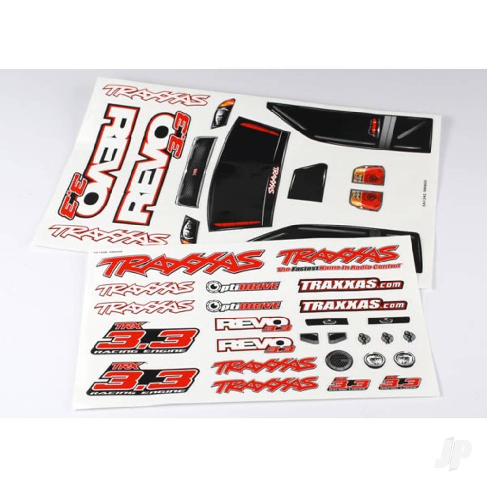 Traxxas Decal sheet, Revo 3.3