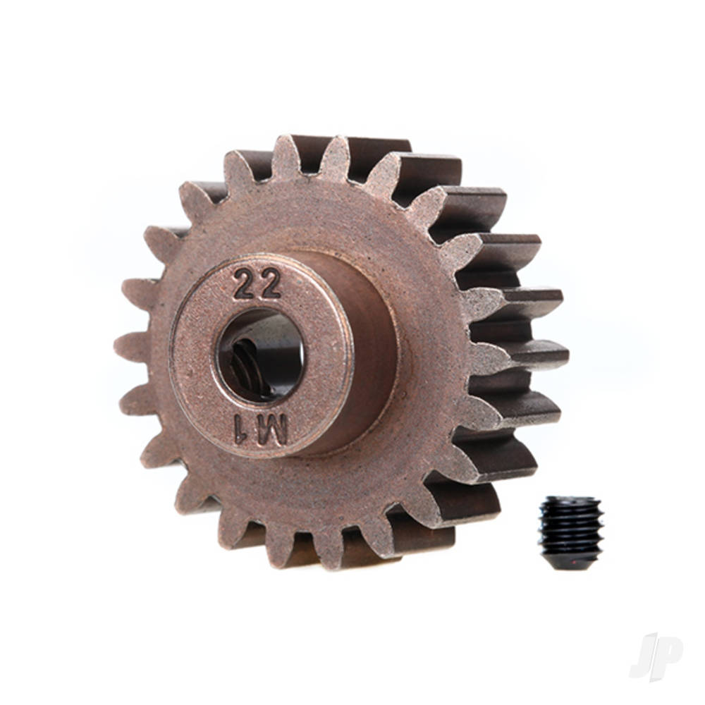 Traxxas 22-T Pinion Gear (1.0 metric pitch) Set (fits 5mm shaft)