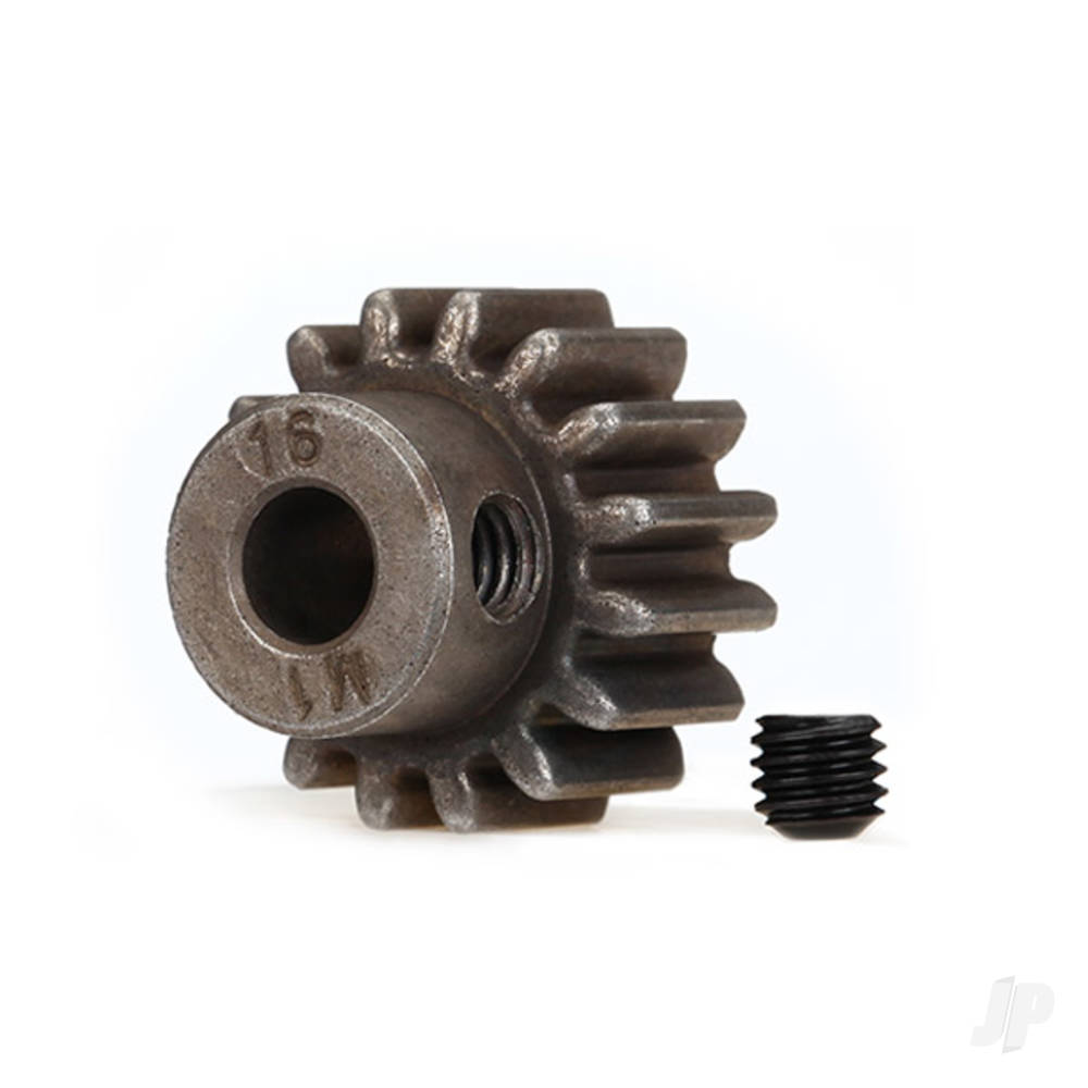 Traxxas 16-T Pinion Gear (1.0 metric pitch) Set (fits 5mm shaft)