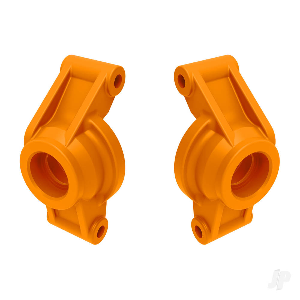 Traxxas Carriers, stub axle (Orange) (rear) (left & right)
