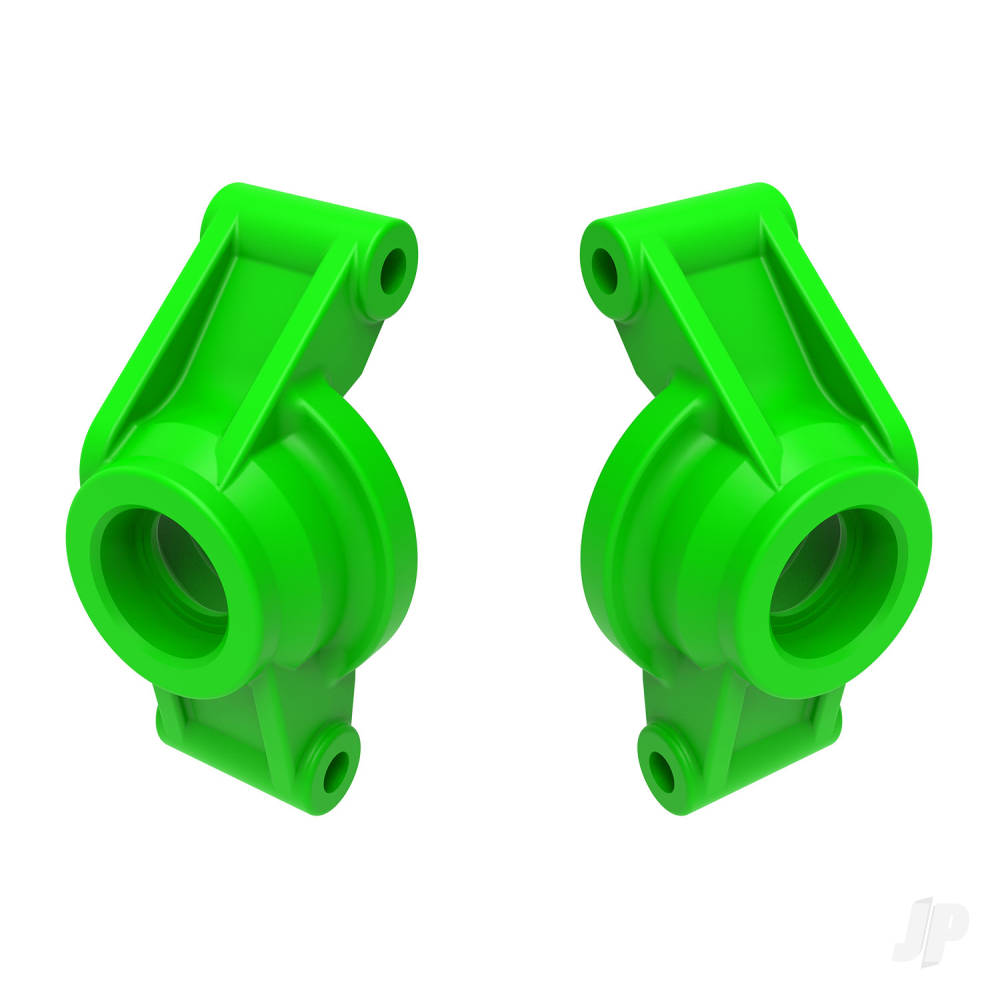 Traxxas Carriers, stub axle (Green) (rear) (left & right)