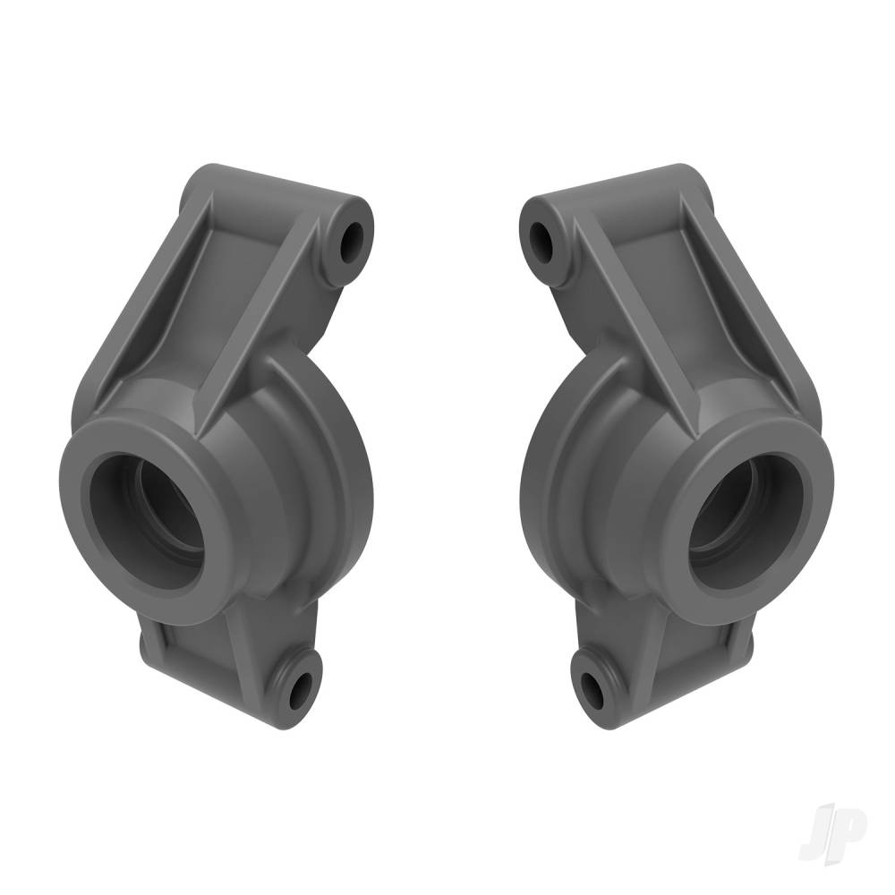 Traxxas Carriers, stub axle (Grey) (rear) (left & right)