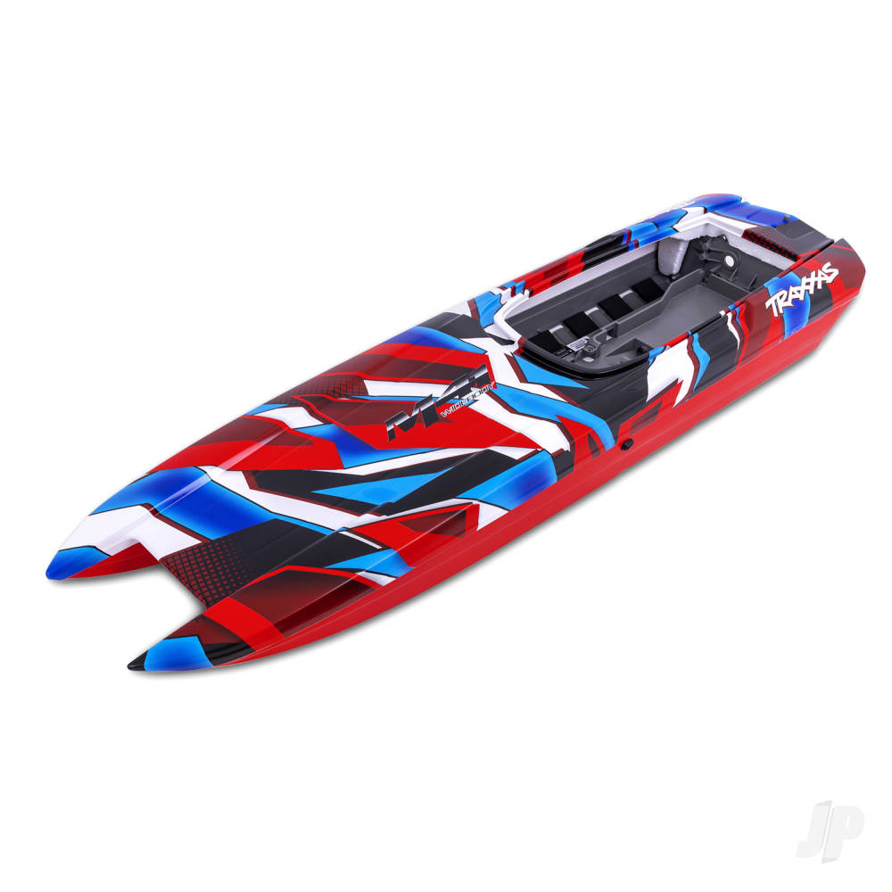 Traxxas Hull, DCB M41, Red graphics (fully assembled)