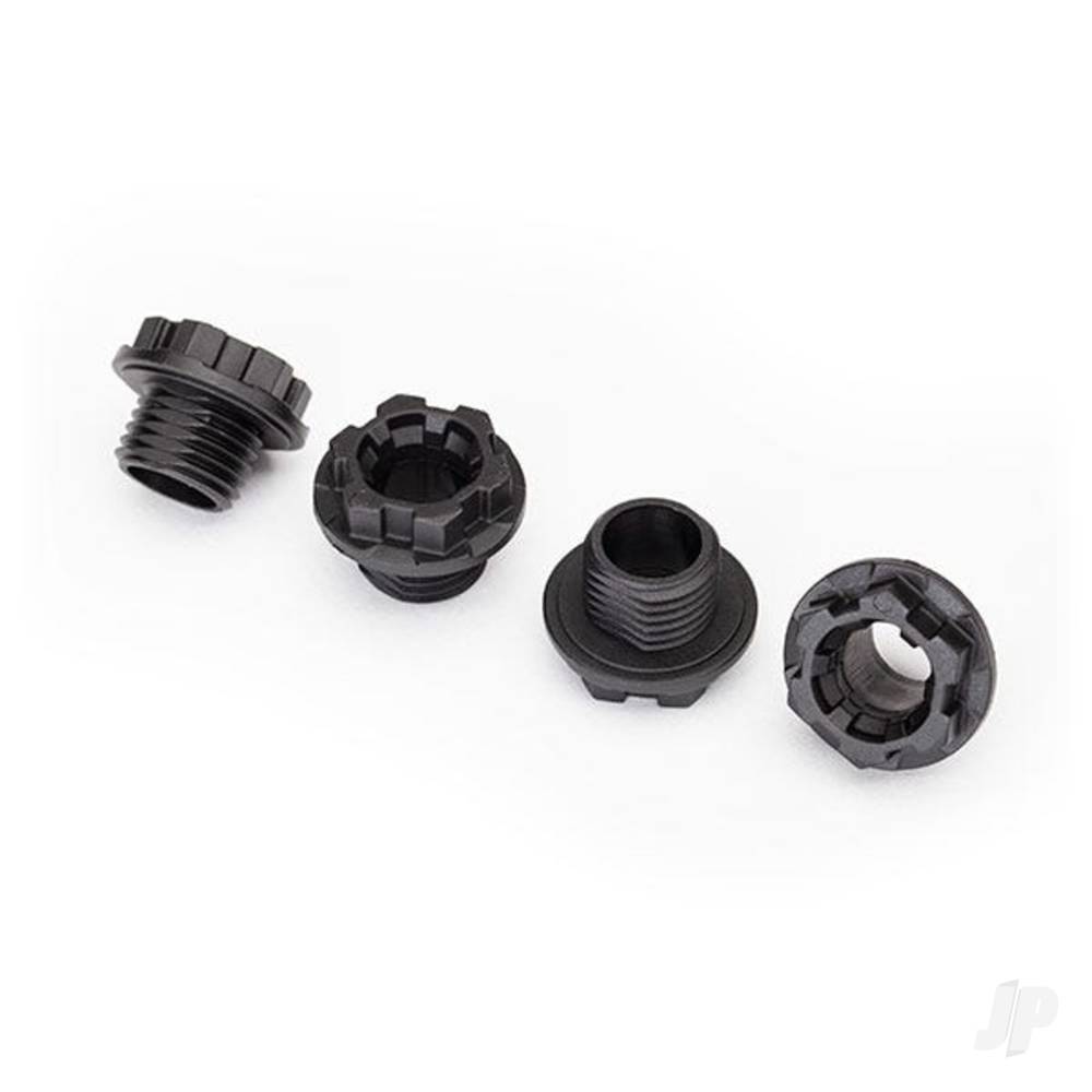 Traxxas Stub axle nut (4 pcs)