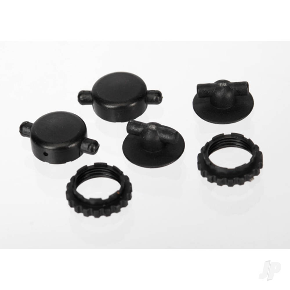 Traxxas GTR Shock Replacement Caps & Spring Retainers