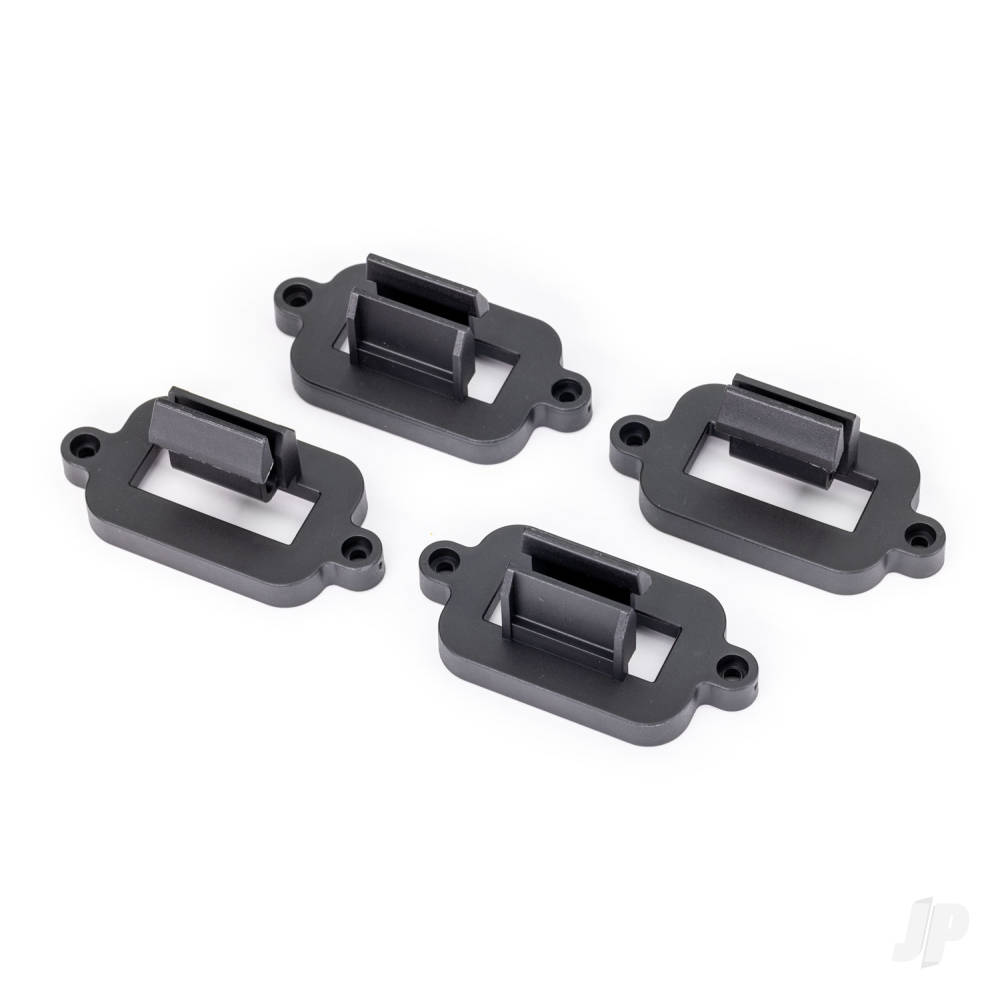 Traxxas Latch, body mount (4) (for clipless body mounting) (attaches to #10211 body)