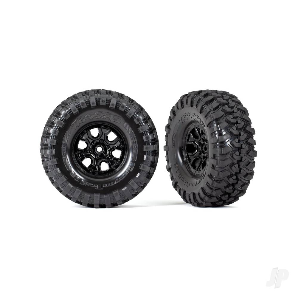 Traxxas Tyres & Wheels, Assembled, Glued (TRX-4 2021 Bronco 1.9' wheels, Canyon Trail 4.6x1.9' tyres) (2)