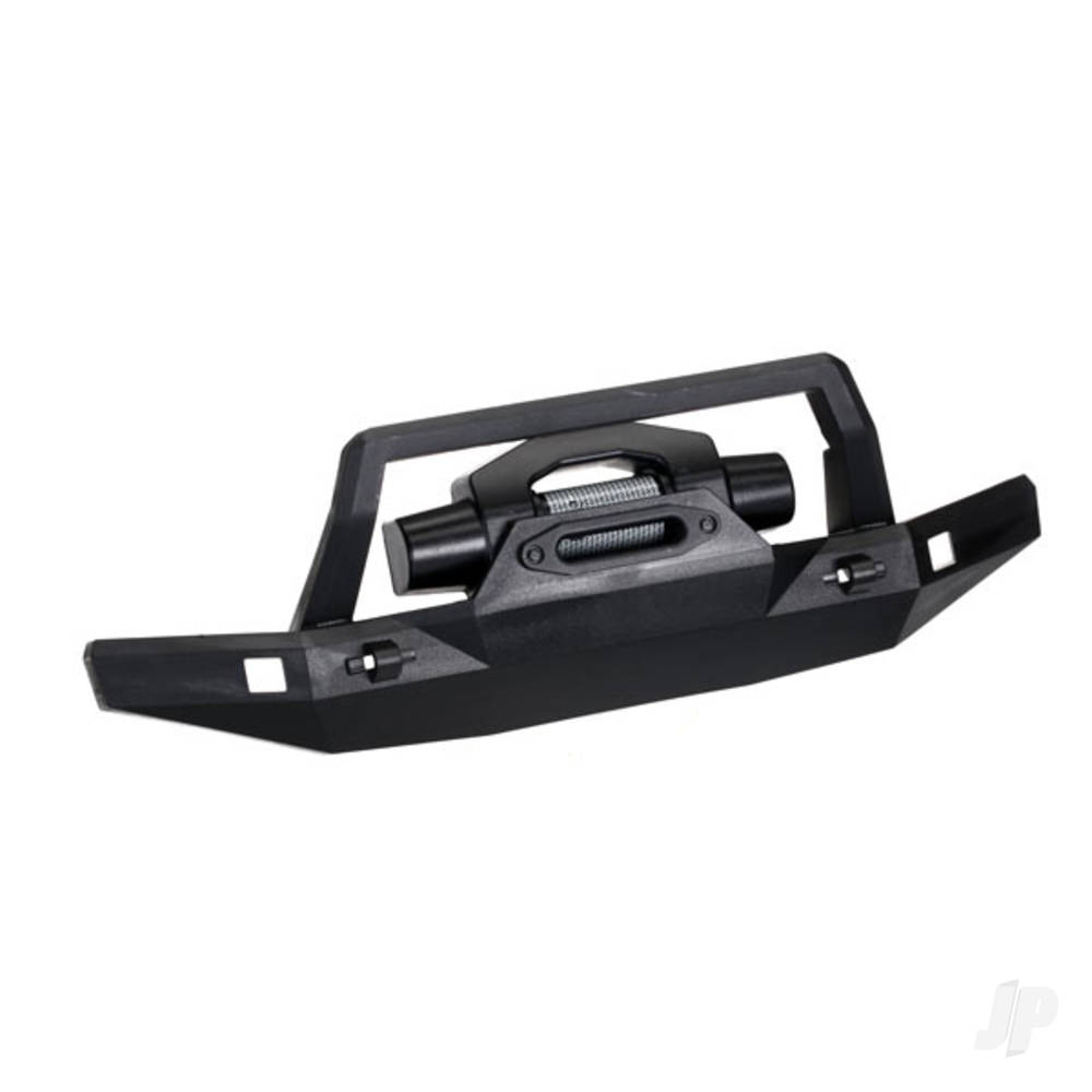 Traxxas Bumper, Front (178mm wide) / winch / 2.6x8 BCS (1pc)