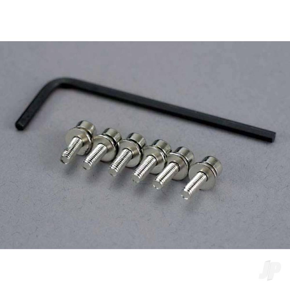 Traxxas Cap-head screws 3x10mm (6 pcs)