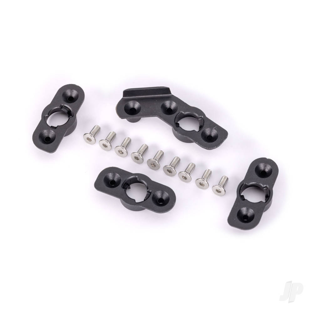 Traxxas Hatch mounts (4) / 3x8mm CCS (stainless) (9)