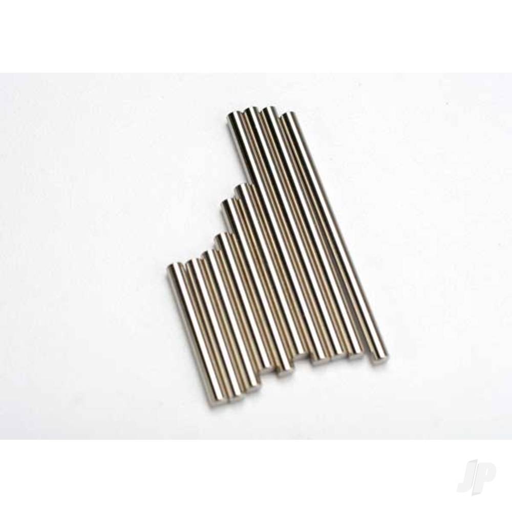 Traxxas Suspension pin Set, complete (hardened Steel, Front & Rear), 3x27mm (4 pcs), 3x35mm (2 pcs), 3x52mm (4 pcs)