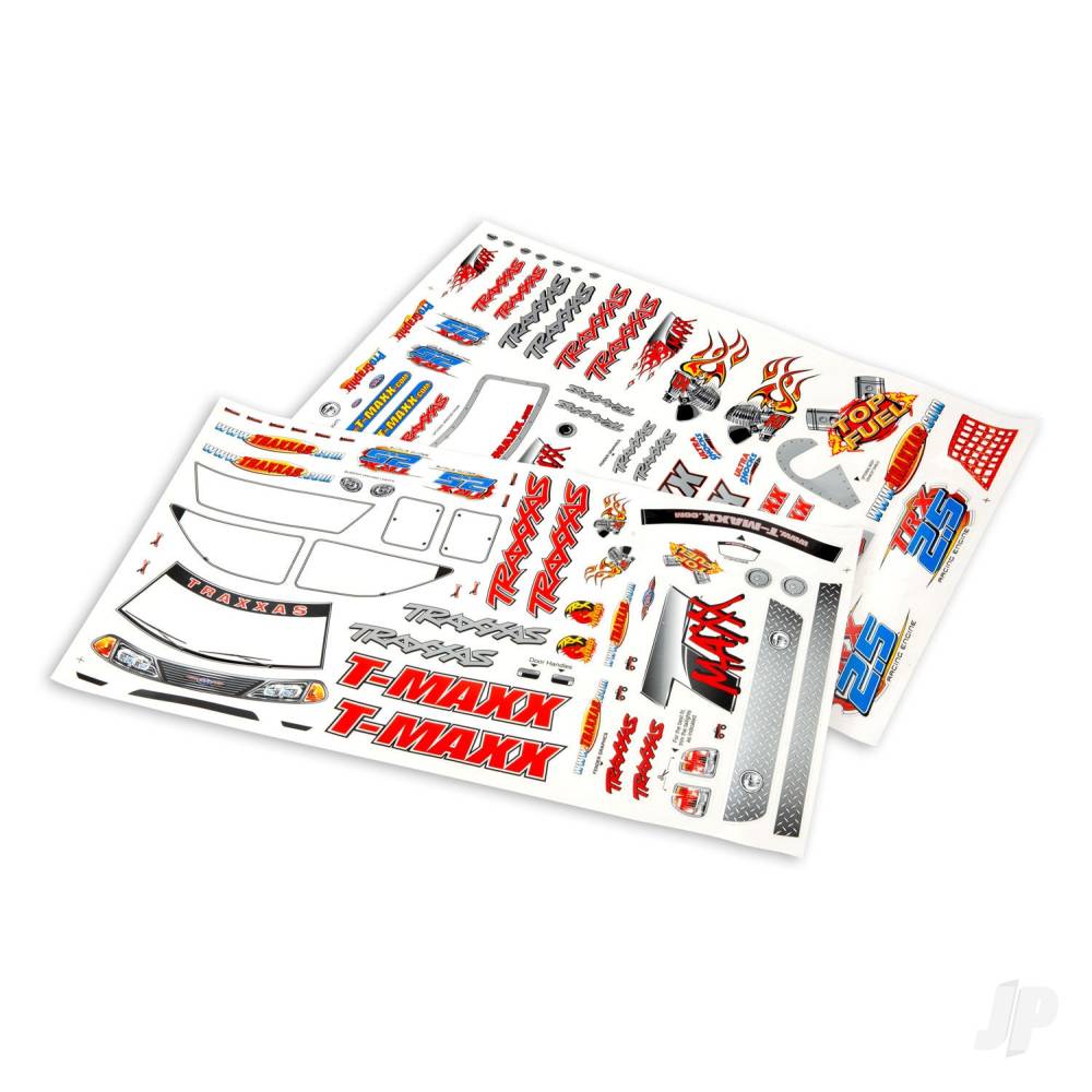Traxxas Decal sheet, T-Maxx (use with 4911X Body)