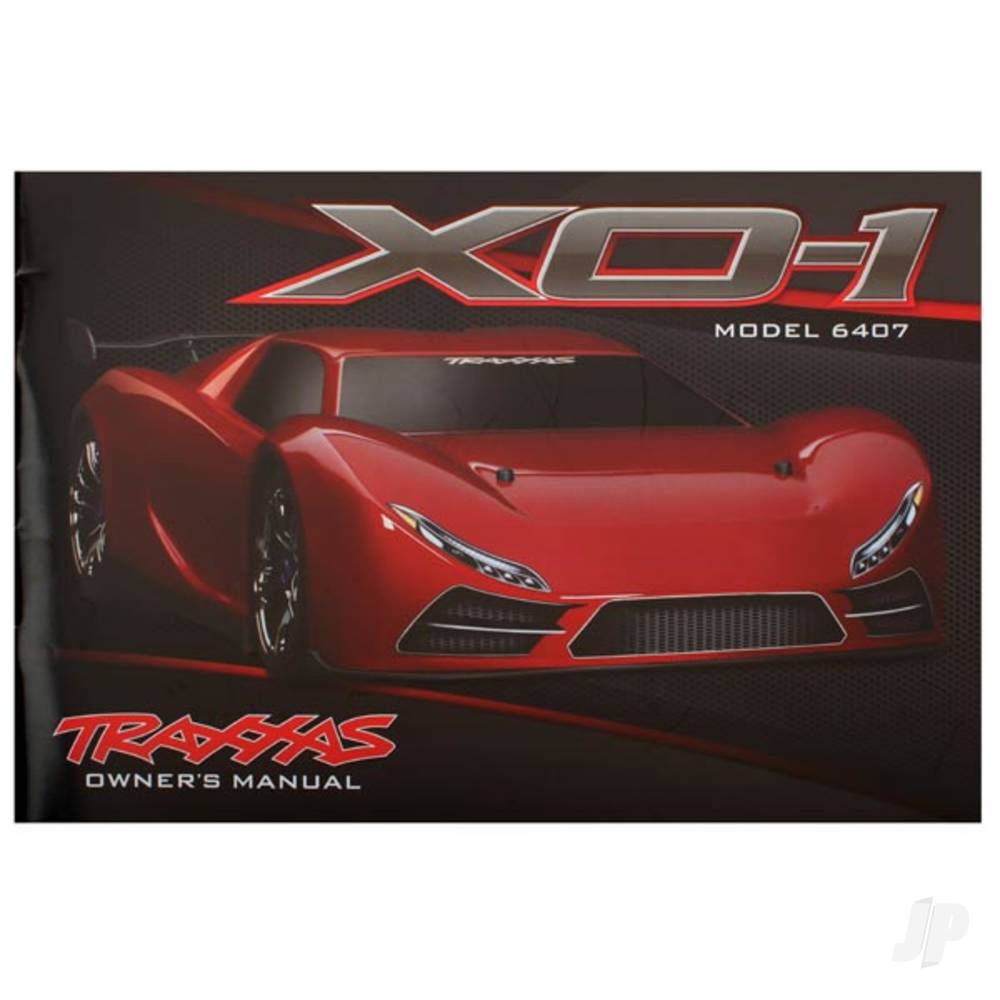 Traxxas Owner's Manual, XO-1