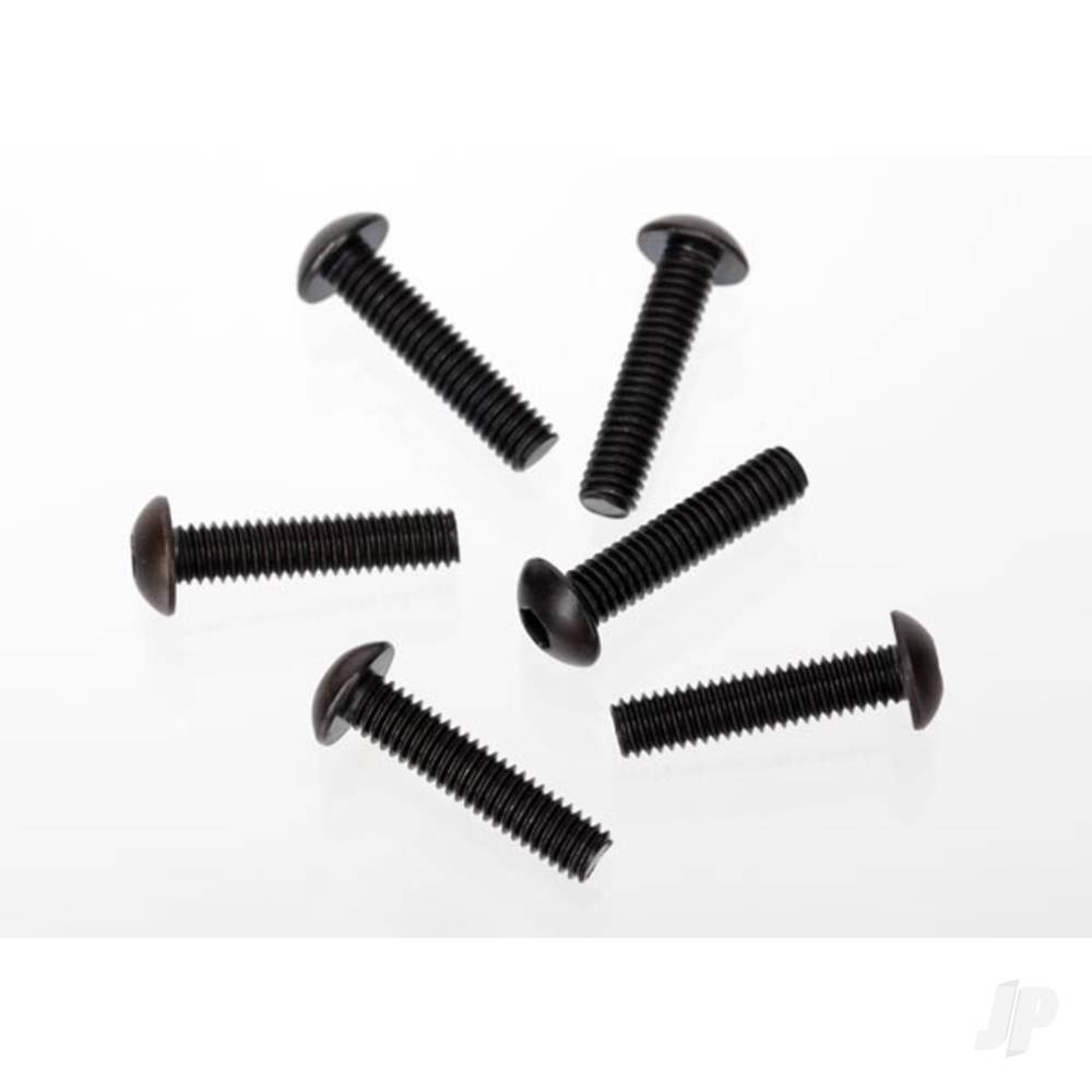 Traxxas Screws, 4x18mm button-head machine (hex drive) (6 pcs)