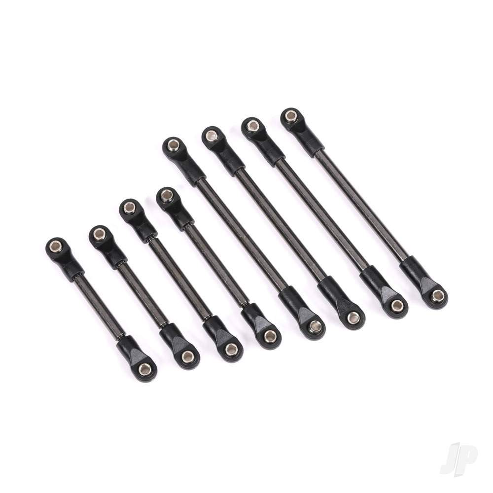 Traxxas Suspension link set, steel (includes 4x55mm front lower links (2), 4x48mm front upper links (2), 4x74mm rear lower or upper links (4))