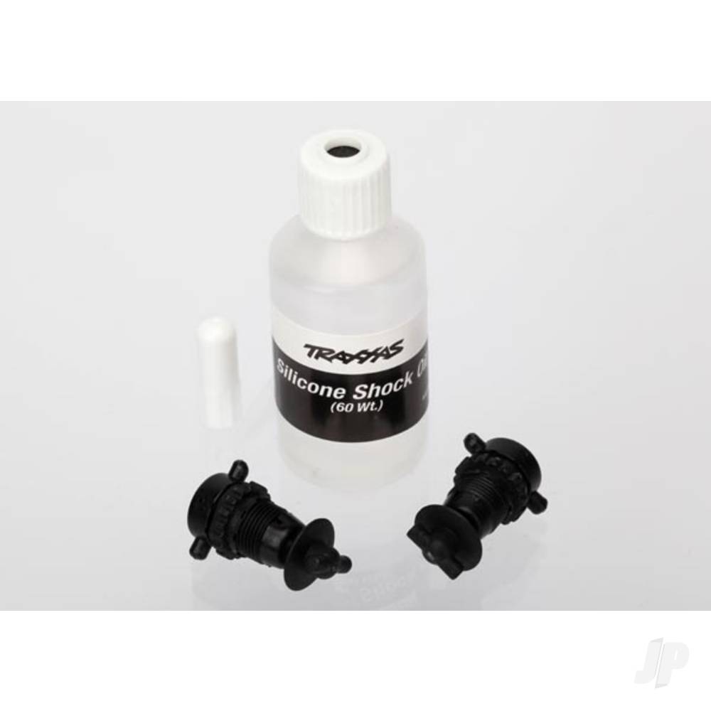 Traxxas Big Bore shocks (XX-Long) (Hard-anodised & PTFE-coated T6 aluminium) (assembled with TiN shafts) without springs (Rear) (2 pcs)