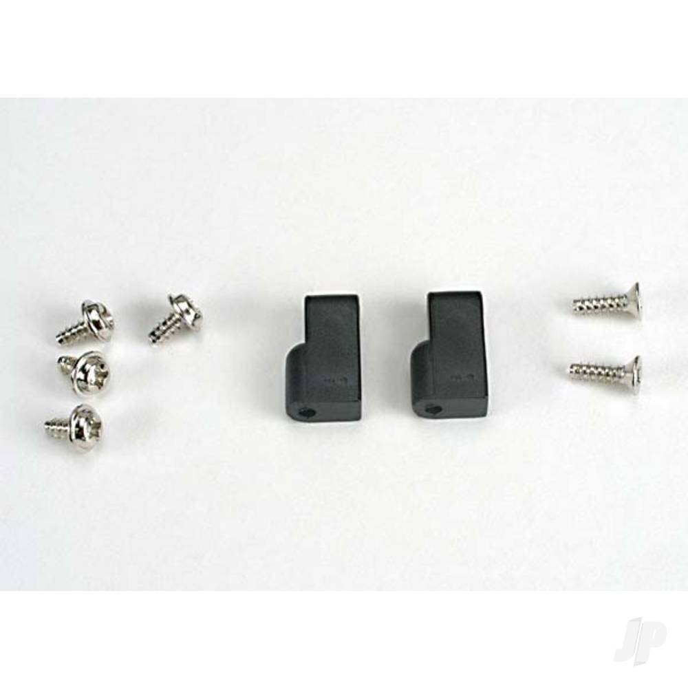 Traxxas Servo mounts (2 pcs) / screws (6 pcs)