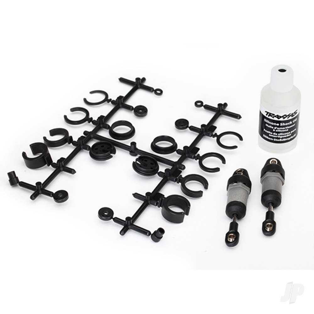 Traxxas Ultra shocks (Grey) (Short) (includes spring pre-load spacers) (2 pcs)