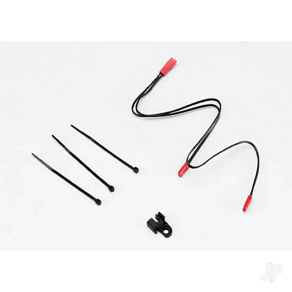Traxxas LED lights, centre harness, Summit (1pc) / wire clip (1pc)