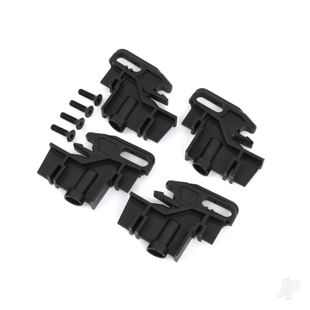 Traxxas Battery hold-down mounts, left (2) / right (2) / 4x15mm CCS (4 pcs)