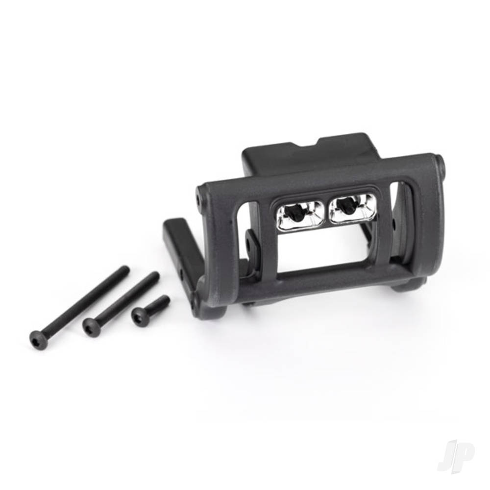 Traxxas Wheelie bar mount / 3x40 BCS (1) / 3x30 BCS (1) / 3x12 BCS (1) (for LED light kit installation)