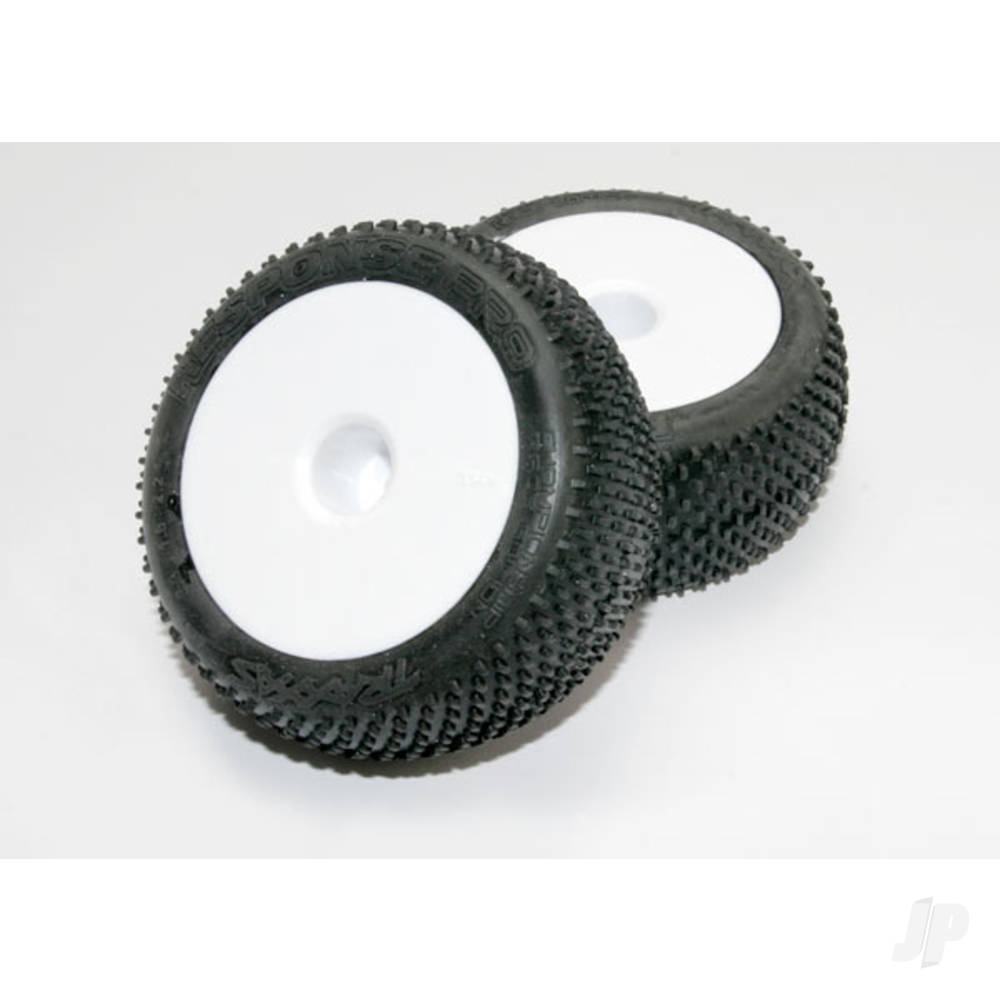 Traxxas Tyres & Wheels, Assembled Glued Response Pro 2.2in Tyres (2 pcs)