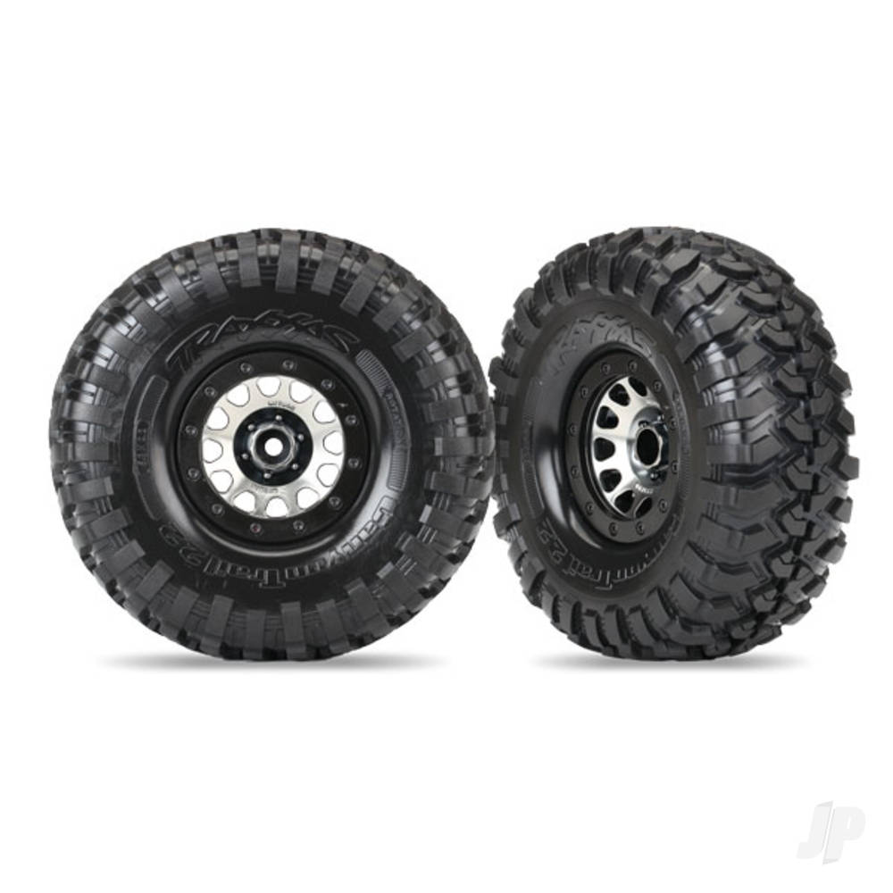 Traxxas Tyres & Wheels, Assembled (1 Left, 1 Right)