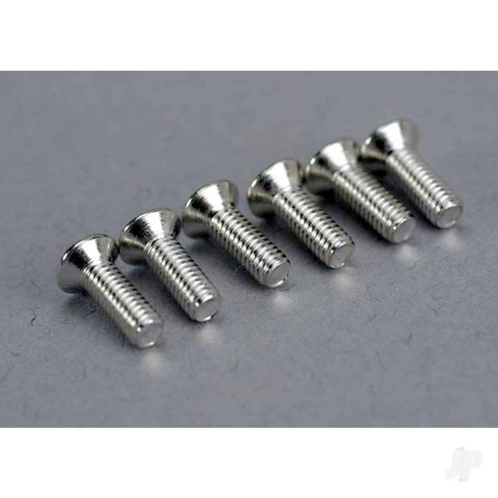 Traxxas Screws, 2.6x8mm countersunk machine (6 pcs)