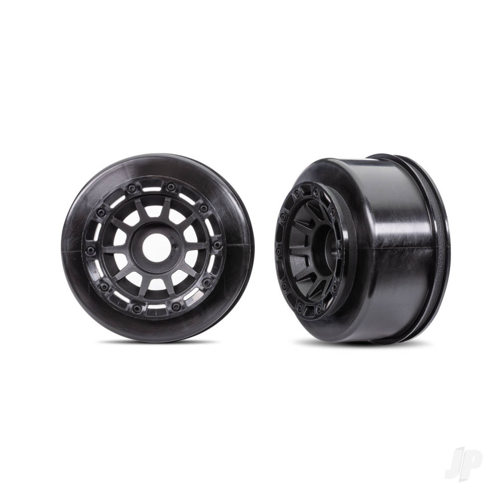 Traxxas Wheels (Black) (2)