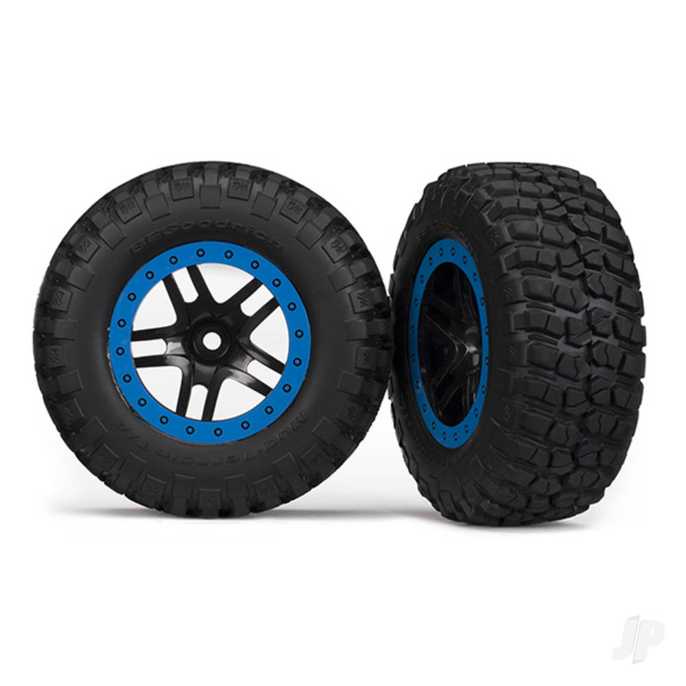 Traxxas Tyres & Wheels, Assembly (2 pcs)