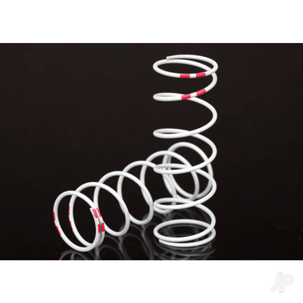 Traxxas Spring, shock, White (GTR XX-Long) (0.884 rate Pink) (1 pair)
