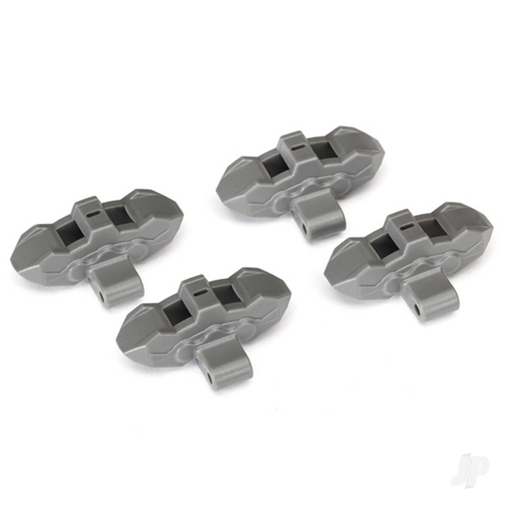 Traxxas Brake calipers, Front or Rear (Grey) (4 pcs)