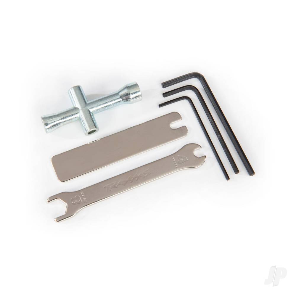 Traxxas Tool set (includes 1.5mm hex wrench / 2.0mm hex wrench / 2.5mm hex wrench/ 4-way wrench/ 8mm & 4mm wrench/ U-joint wrench)
