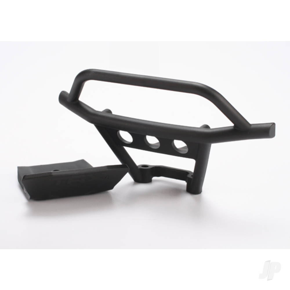 Traxxas Bumper, Front / Skid plate, Front (Black)