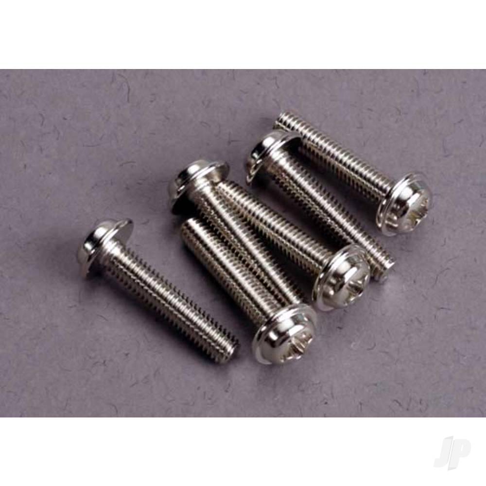 Traxxas Screws, 3x15mm washerhead machine (6 pcs)