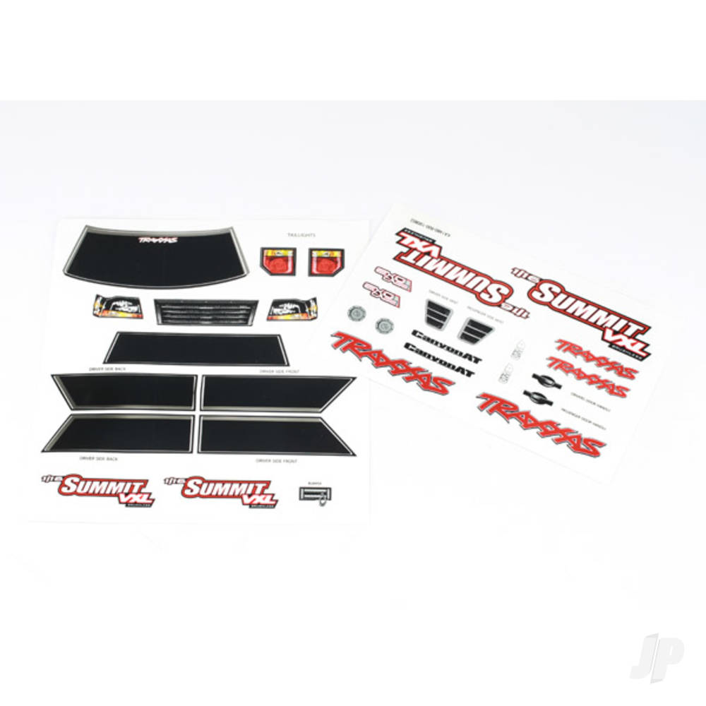 Traxxas Decal sheet, 1:16 Scale Summit VXL