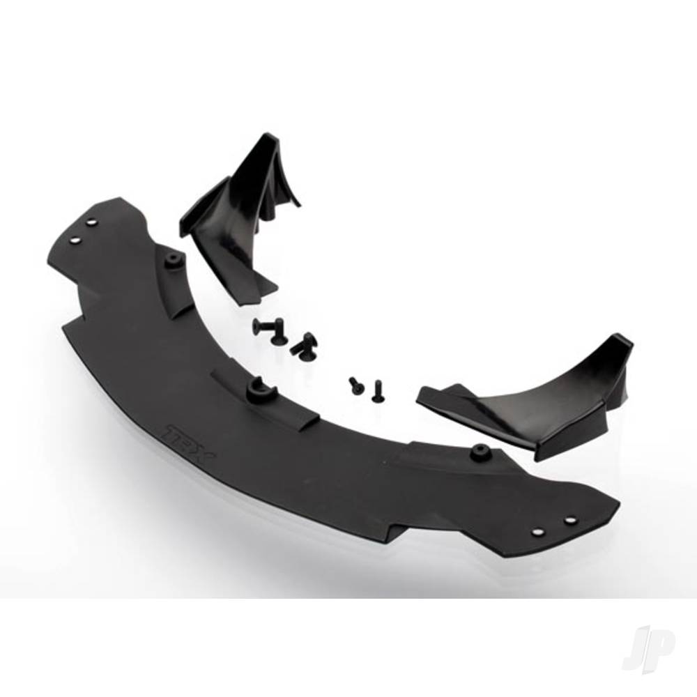 Traxxas Splitter extension / canards, left and right / 4x12mm CCS (4 pcs) / 3x10mm CC (2 pcs)