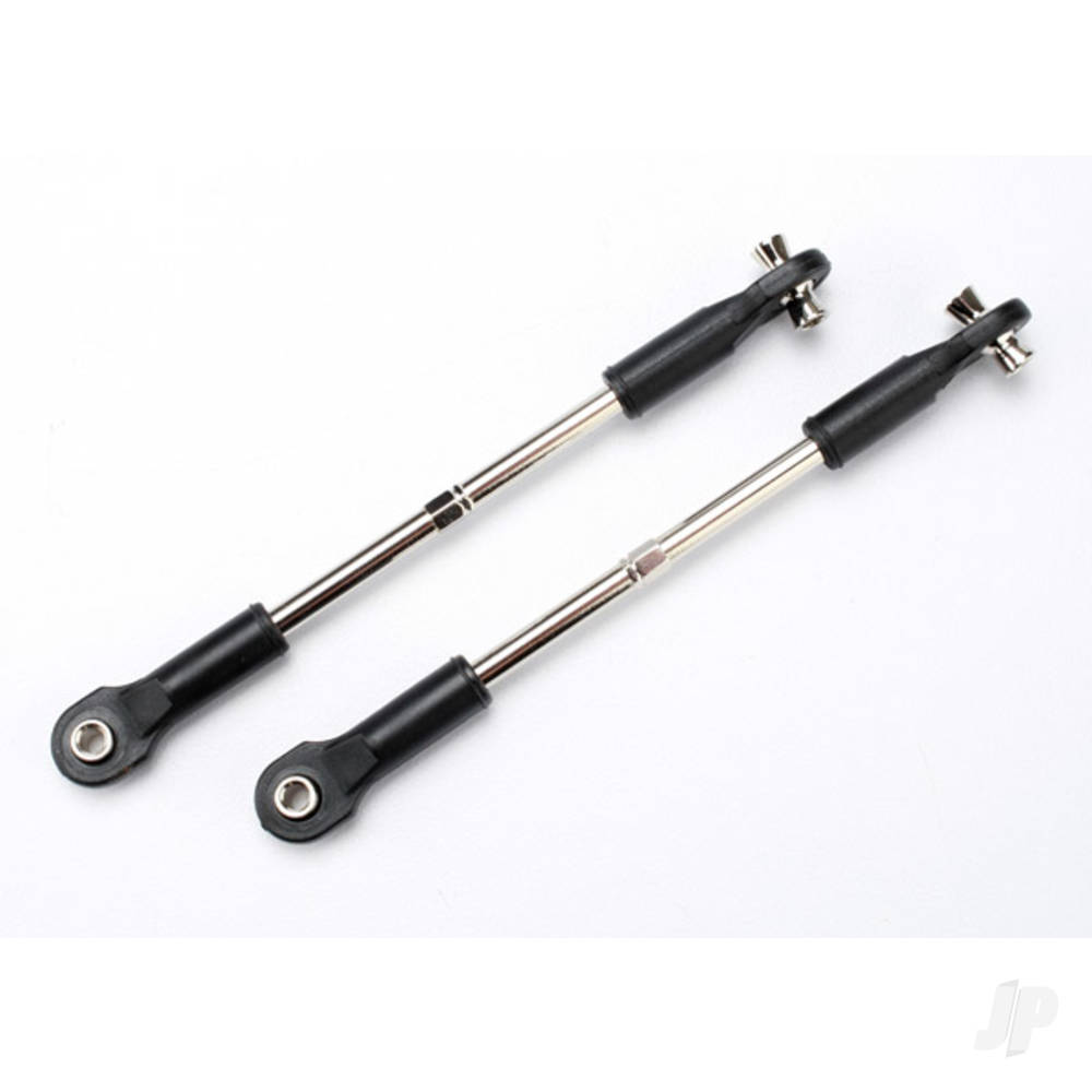 Traxxas Turnbuckles, toe links, 72mm (2 pcs) (assembled with rod ends and hollow balls)
