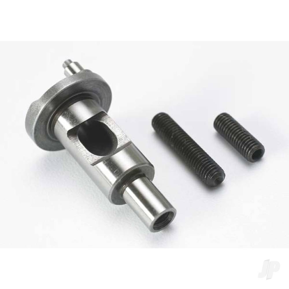 Traxxas Crankshaft, multi-shaft (for engines with starter) (with 5x15mm & 5x25mm inserts for Short and standard Crank lengths) (TRX 2.5, 2.5R, 3.3)