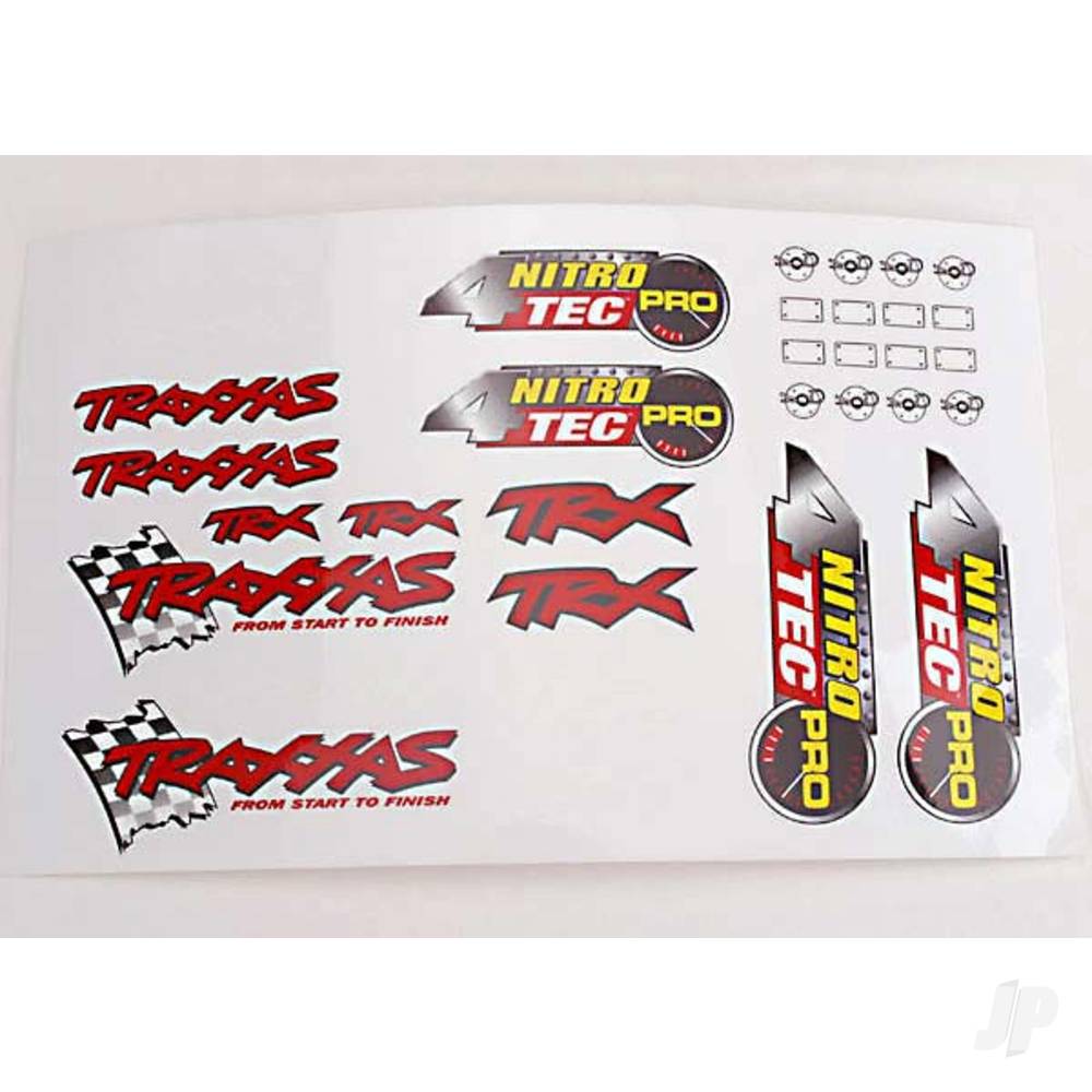 Traxxas Decal sheet, Nitro 4-Tec Pro
