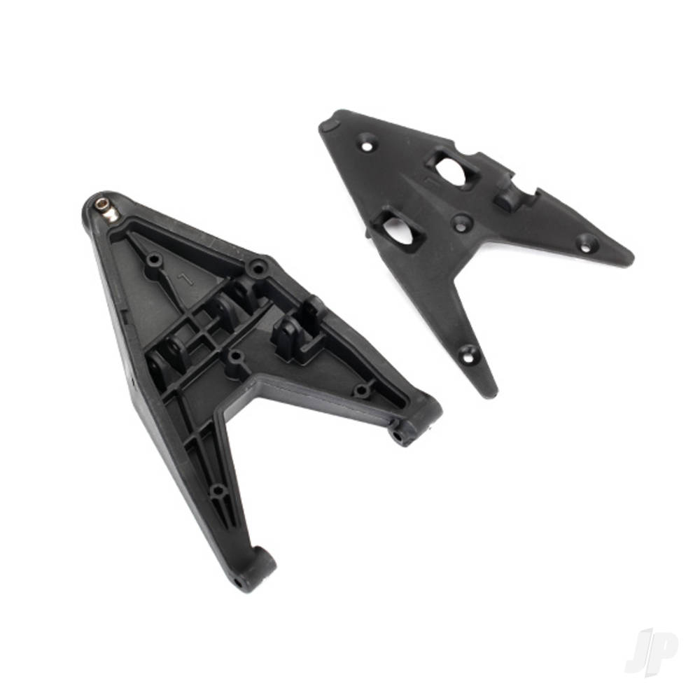 Traxxas Suspension arm, lower left / arm insert (assembled with hollow ball)
