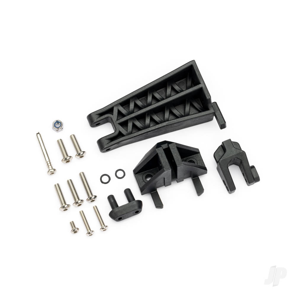 Traxxas Rudder mount/ steering arm/ drive strut mount/ hull water outlet/ mounting hardware