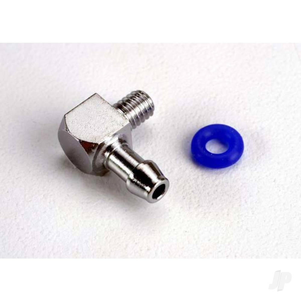 Traxxas Fitting, inlet for pipe pressure (90-degree) (1pc)-1