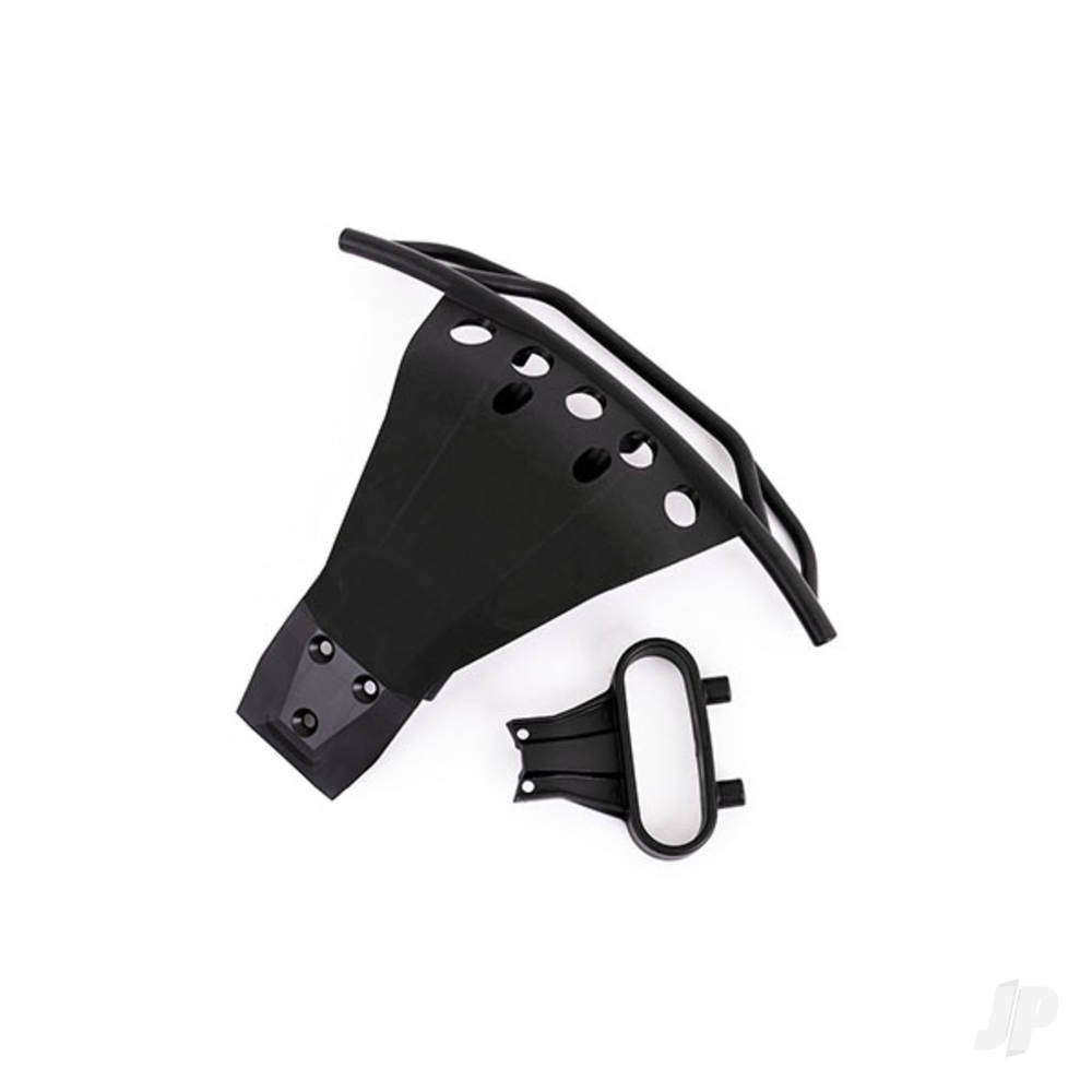 Traxxas Bumper, Front / bumper support (fits 4WD Slash) (for LED light kit installation)