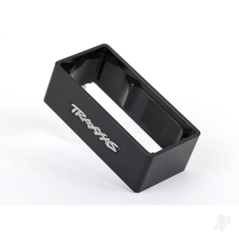 Traxxas Servo case, aluminium (Black-anodised) (middle) (for #2275 servo)