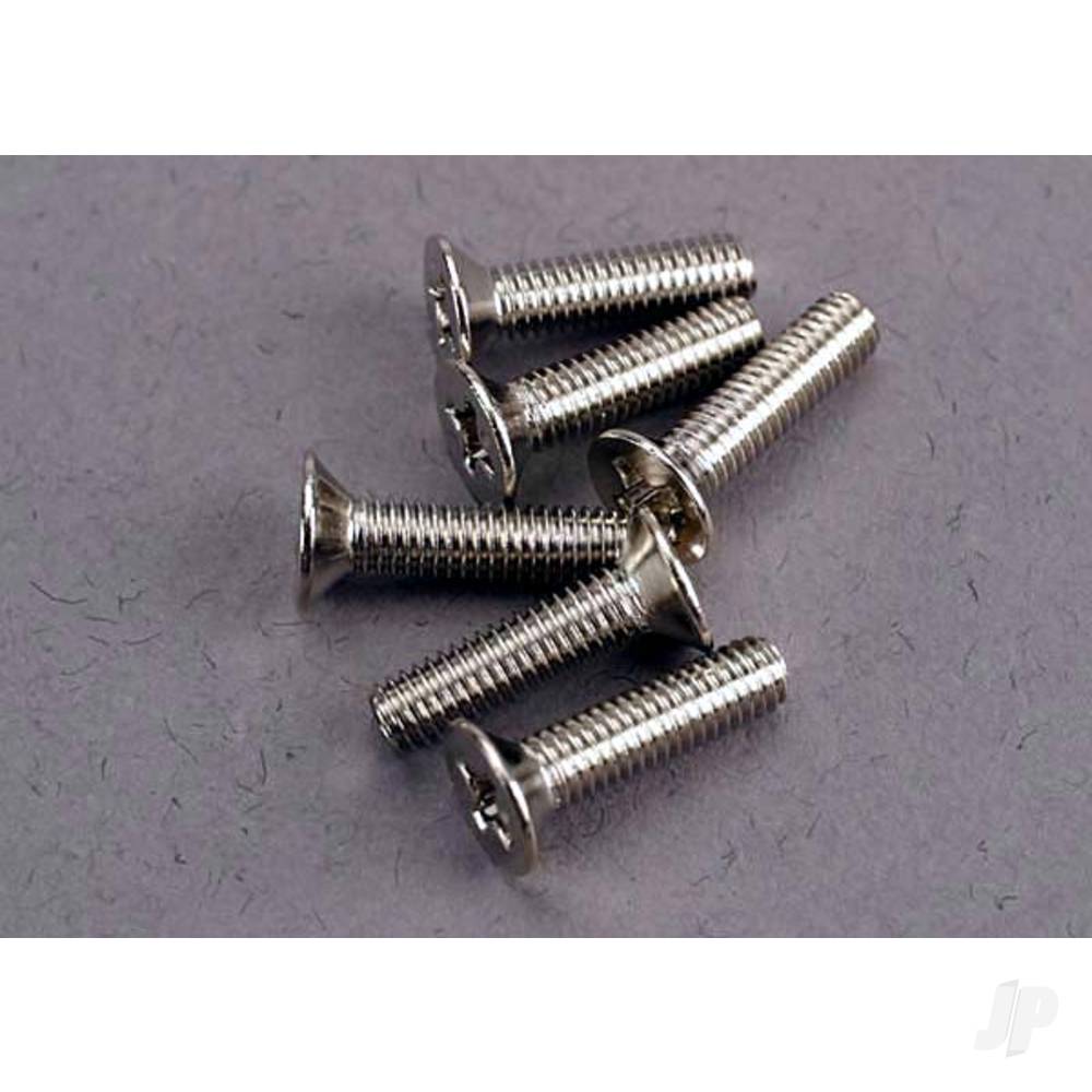 traxxas-screws-3x12mm-countersunk-machine-6-pcs