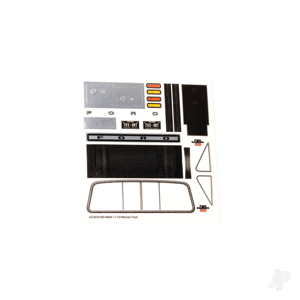Traxxas Decal sheet, 1:18 TRX-4M Ford F-150 Monster Truck (1979)