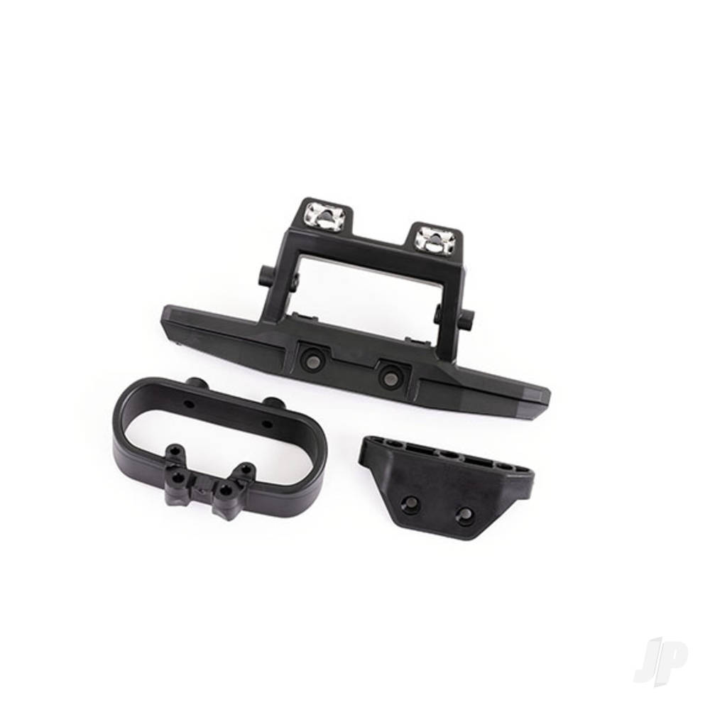 Traxxas Bumper, Rear / bumper mount (fits 4WD Rustler) (for LED light kit installation)