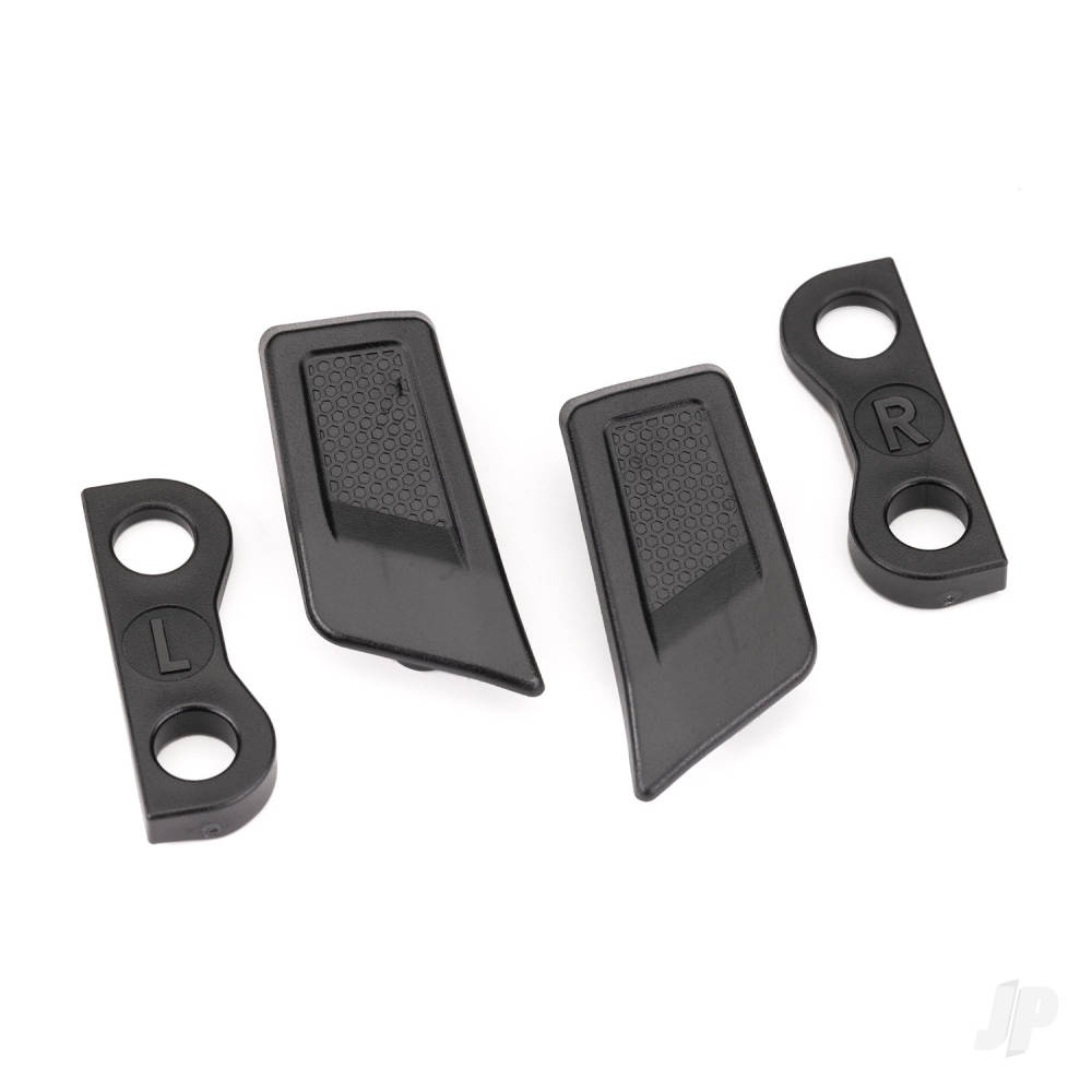 Traxxas Hood vents (left & right)/ retainers (left & right) (for clipless body mounting) (attaches to #8213 series bodies)