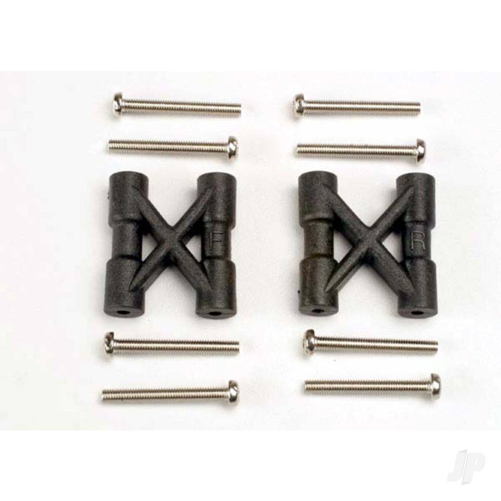 traxxas-bulkhead-cross-braces-2-pcs-3x25mm-cs-screws-8-pcs